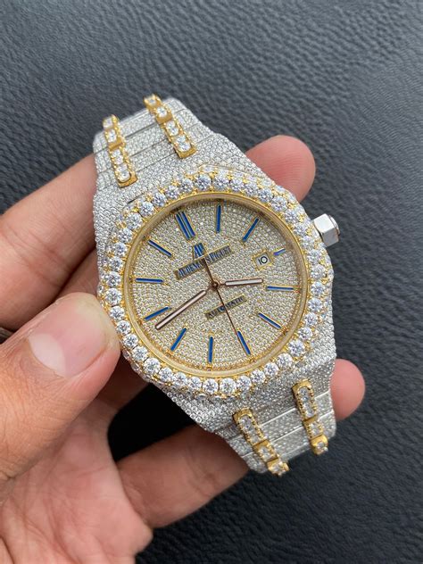 fake ice watch buy|iced out watches real diamonds.